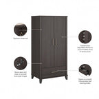 Guardaroba grande Somerset di Bush Furniture