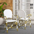 SAFAVIEH Hooper Indoor-Outdoor Stacking Armchair (Set Of 2) - 21W x 22D x 35H