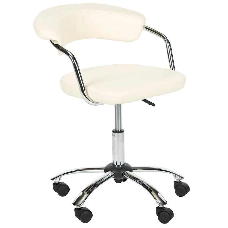 Kelly Cream Desk Chair - 21W x 21D x 27H