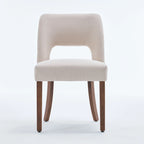 Set of 2 Fabric Upholstered Classical and Mordern Design Dining Side Chair