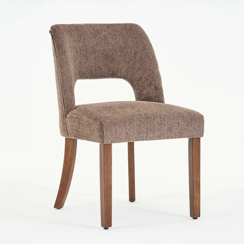 Set of 2 Fabric Upholstered Classical and Mordern Design Dining Side Chair