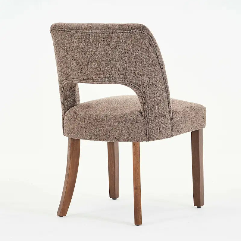 Set of 2 Fabric Upholstered Classical and Mordern Design Dining Side Chair