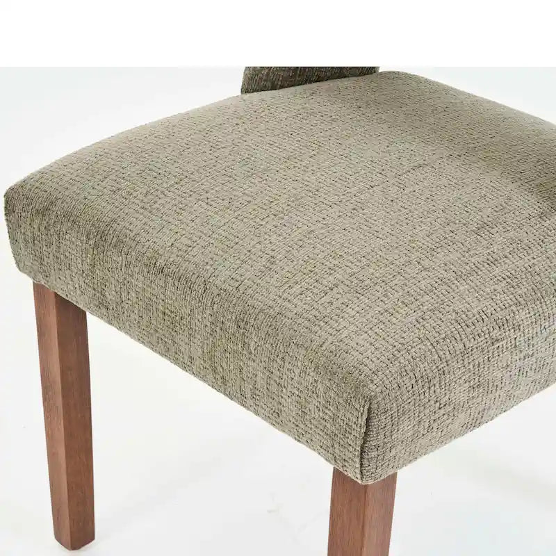 Set of 2 Fabric Upholstered Classical and Mordern Design Dining Side Chair