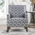 GDFStudio - Bella Modern Accent Chair for Living Room with Birch Legs and Comfortable Fabric Upholstery
