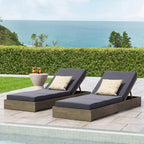 Christopher Knight Home Outdoor Comfort Chaise Lounge Set of 2