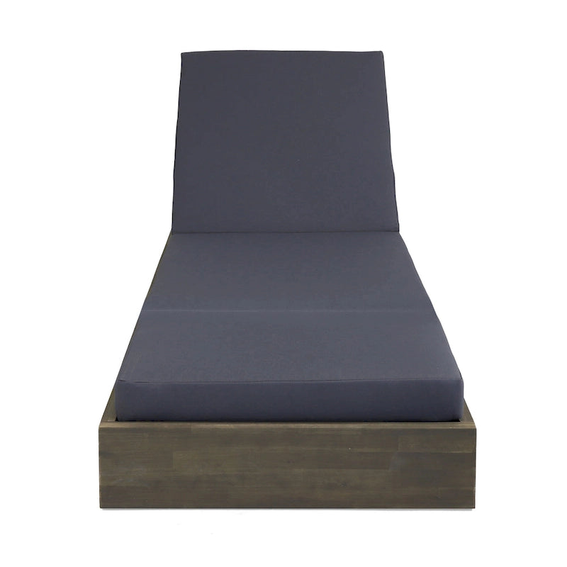 Christopher Knight Home Outdoor Comfort Chaise Lounge Set of 2