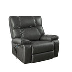 Christopher Knight Home - Power Lift Recliner Chair with Dual Motors, Massage, Heat, Cup Holders & Adjustable Phone Holder