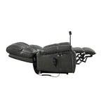 Christopher Knight Home - Power Lift Recliner Chair with Dual Motors, Massage, Heat, Cup Holders & Adjustable Phone Holder