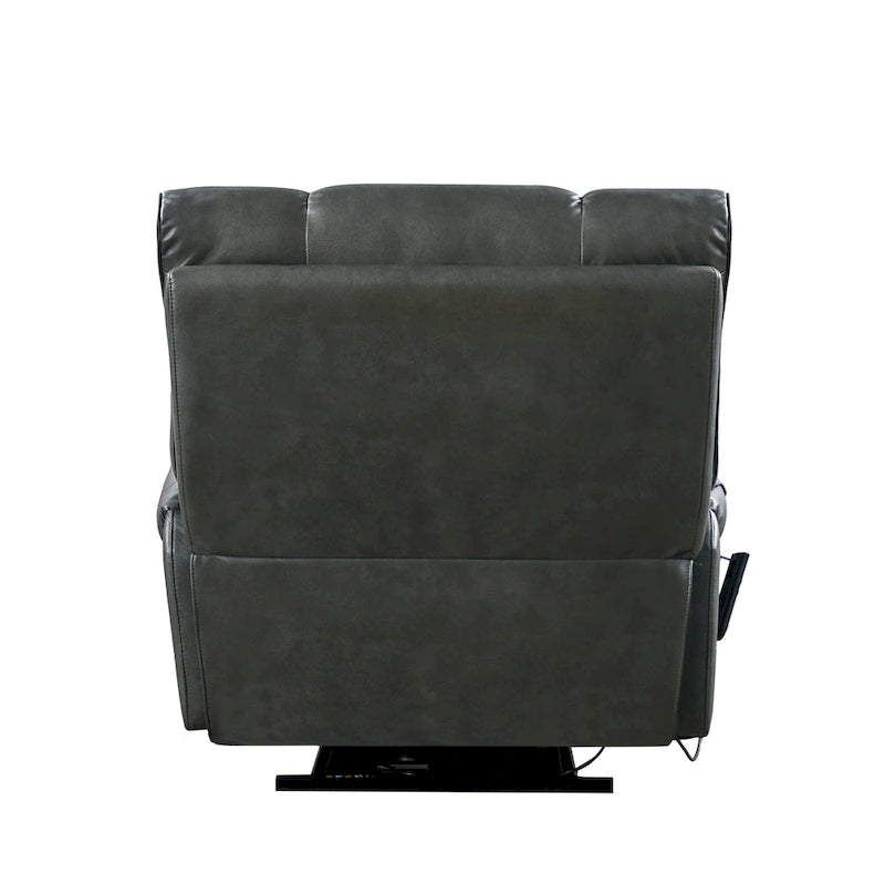 Christopher Knight Home - Power Lift Recliner Chair with Dual Motors, Massage, Heat, Cup Holders & Adjustable Phone Holder