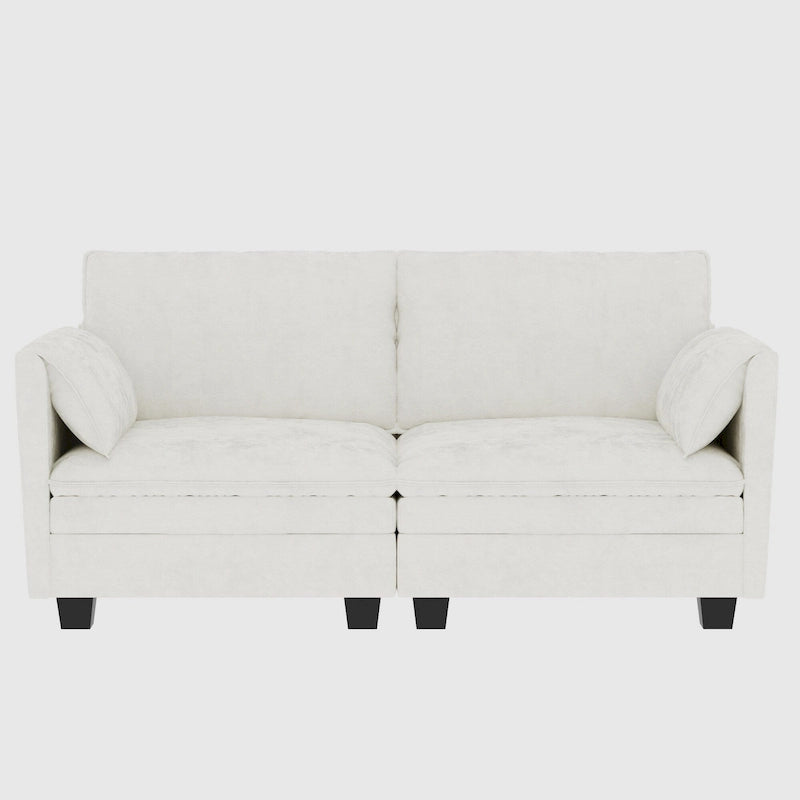 Christopher Knight Home - Sophia Mid-Century Modern Loveseat Sofa