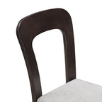 Christopher Knight Home - Adrian Upholstered Dining Chairs, Comfortable Seating with Sturdy Wood Frame, Set of 2
