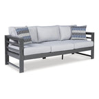 Signature Design by Ashley Amora Gray Pacchetto di mobili da esterno 2 pezzi - 79.25 L x 30.5 P x 33.25 H
