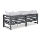 Signature Design by Ashley Amora Gray Pacchetto di mobili da esterno 2 pezzi - 79.25 L x 30.5 P x 33.25 H