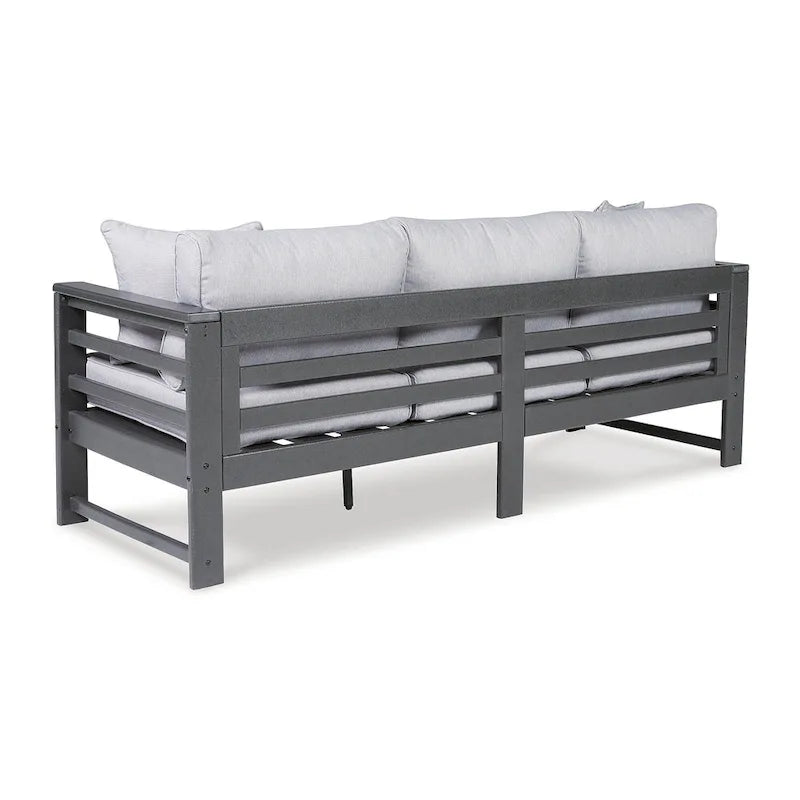 Signature Design by Ashley Amora Gray Pacchetto di mobili da esterno 2 pezzi - 79.25 L x 30.5 P x 33.25 H
