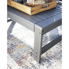 Signature Design by Ashley Amora Gray Pacchetto di mobili da esterno 2 pezzi - 79.25 L x 30.5 P x 33.25 H