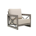 Outdoor Conversation Sofa Chair Furniture with Sunbrella Fabric Cushion