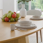 Dovelina 67 3 Color Options Oval Dining Table for 6 People - 67x33.5x31