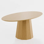 Dovelina 67 3 Color Options Oval Dining Table for 6 People - 67x33.5x31