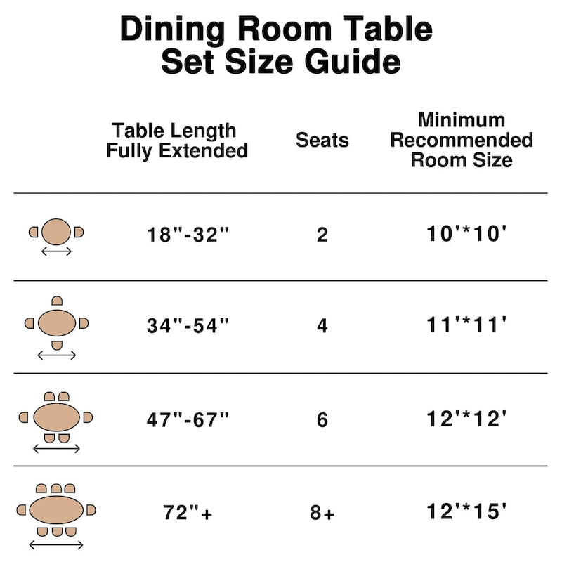Dovelina 67 3 Color Options Oval Dining Table for 6 People - 67x33.5x31