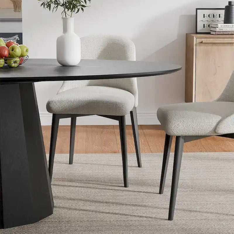 Dovelina 67 3 Color Options Oval Dining Table for 6 People - 67x33.5x31