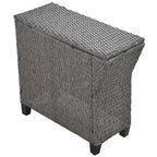 130.3 Outdoor Rattan Half-Moon Sectional Sofa Set with Coffee Table and Side Table, Free Combination