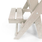 Set bar pieghevole da esterno a 3 pezzi completamente assemblato per tutte le stagioni Key West