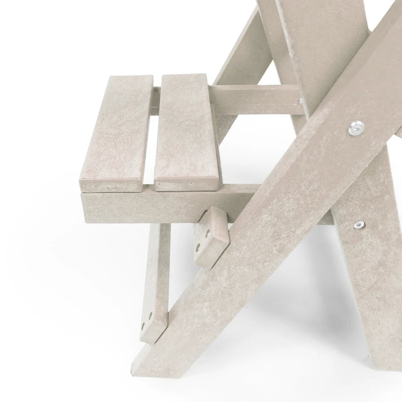 Set bar pieghevole da esterno a 3 pezzi completamente assemblato per tutte le stagioni Key West