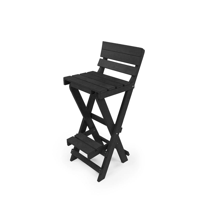 Set bar pieghevole da esterno a 3 pezzi completamente assemblato per tutte le stagioni Key West