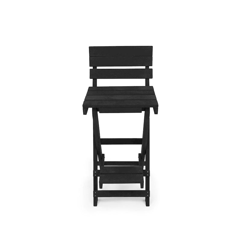 Set bar pieghevole da esterno a 3 pezzi completamente assemblato per tutte le stagioni Key West