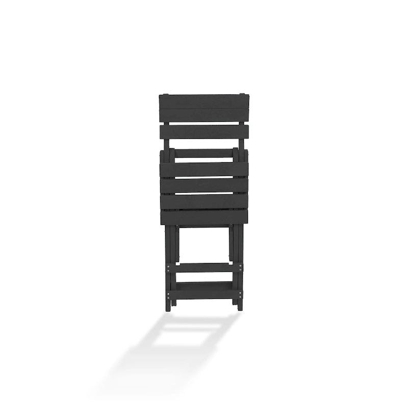 Set bar pieghevole da esterno a 3 pezzi completamente assemblato per tutte le stagioni Key West