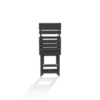 Set bar pieghevole da esterno a 3 pezzi completamente assemblato per tutte le stagioni Key West