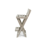 Set bar pieghevole da esterno a 3 pezzi completamente assemblato per tutte le stagioni Key West