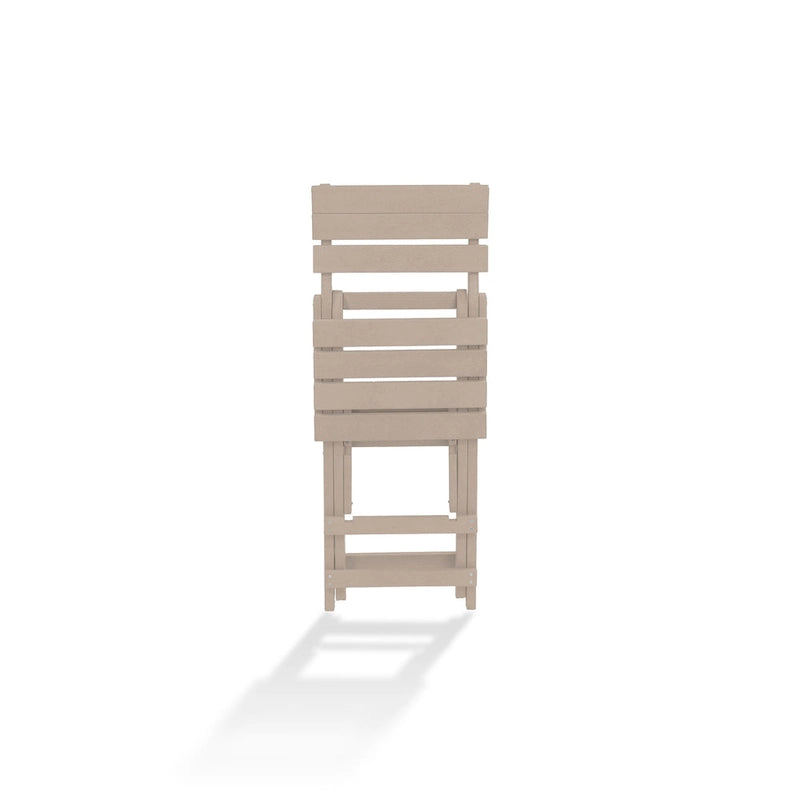Set bar pieghevole da esterno a 3 pezzi completamente assemblato per tutte le stagioni Key West