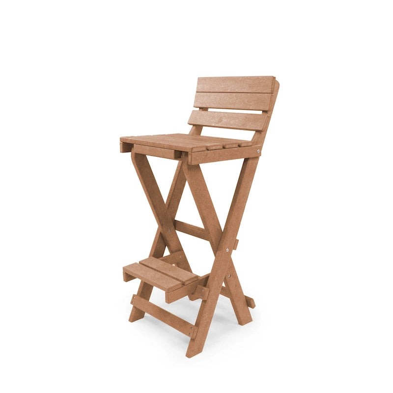 Set bar pieghevole da esterno a 3 pezzi completamente assemblato per tutte le stagioni Key West