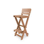 Set bar pieghevole da esterno a 3 pezzi completamente assemblato per tutte le stagioni Key West