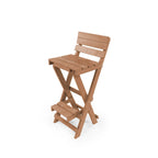Set bar pieghevole da esterno a 3 pezzi completamente assemblato per tutte le stagioni Key West