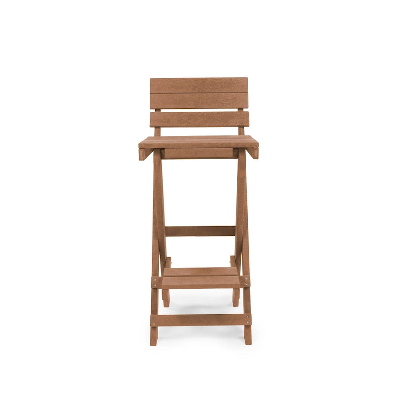 Set bar pieghevole da esterno a 3 pezzi completamente assemblato per tutte le stagioni Key West