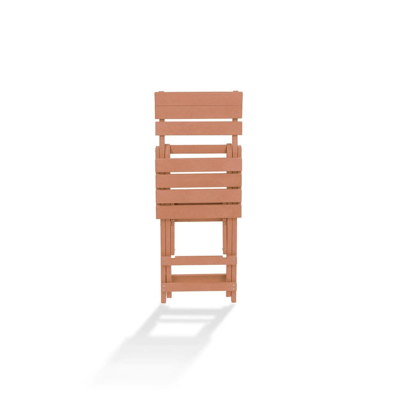 Set bar pieghevole da esterno a 3 pezzi completamente assemblato per tutte le stagioni Key West