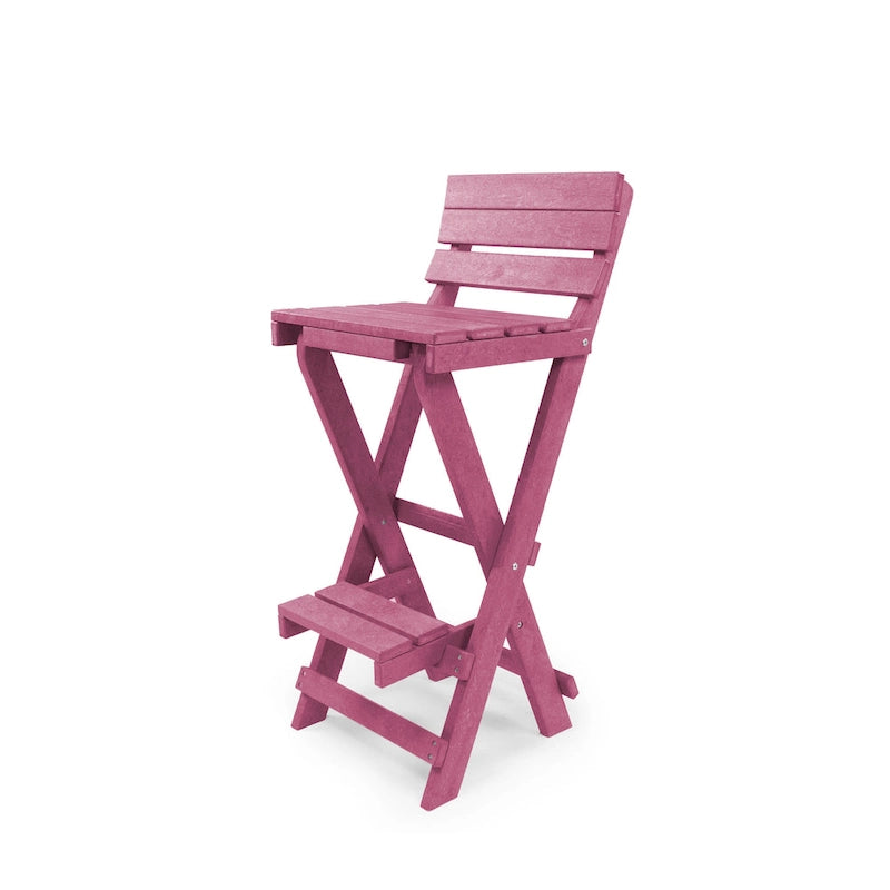 Set bar pieghevole da esterno a 3 pezzi completamente assemblato per tutte le stagioni Key West