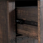 Farmhouse Slim Bathroom Storage Cabinet, 68 Tall Storage Cabinet