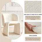 Howtai Barrel Dining Sofa Chairs Upholstered-Fully Wrapped