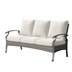 6-Piece Patio Sofa Furniture Set Outdoor Seating Group with Cushions