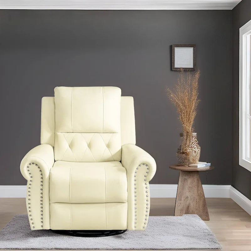 Luxury Air Leather Power Lift Recliner Chair with Heat & Massage  Perfect for Elderly Assistance