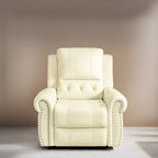 Luxury Air Leather Power Lift Recliner Chair with Heat & Massage  Perfect for Elderly Assistance