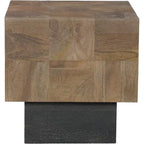 Caden 2-piece Solid Wood Living Room Table Set