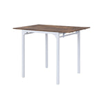 Counter Height Dining Table Set, 5-Piece Drop Leaf Dining Table Set with Drop Leaf Table and 4 High Dining Chairs