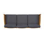 Christopher Knight Home- Avery Curved Acacia Wood Outdoor 5 Piece Chat Set
