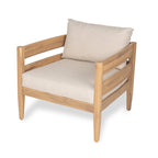 Christopher Knight Home- Avery Curved Acacia Wood Outdoor 5 Piece Chat Set