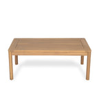 Christopher Knight Home- Avery Curved Acacia Wood Outdoor 5 Piece Chat Set