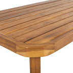 Christopher Knight Home - Malachi Outdoor Acacia Wood 4-Pieces Chat Set